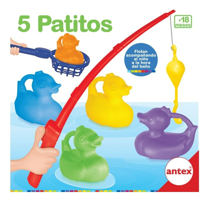 Antex Five Ducks For Water Play 2284