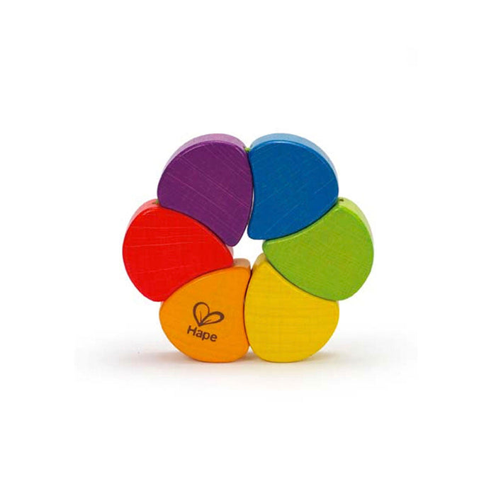 Hape Wooden Rainbow Rattle