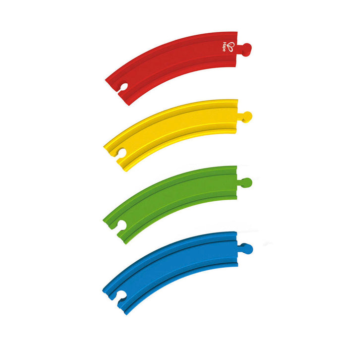Hape Rainbow Railway Track Pack Interlocking Toy