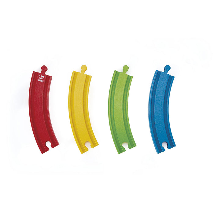 Hape Rainbow Railway Track Pack Interlocking Toy