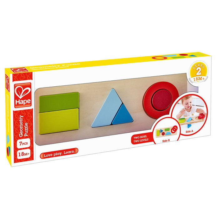 Hape Wooden Geometric Puzzle