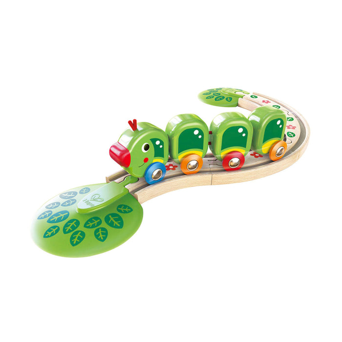Hape Wooden Railway Train Set