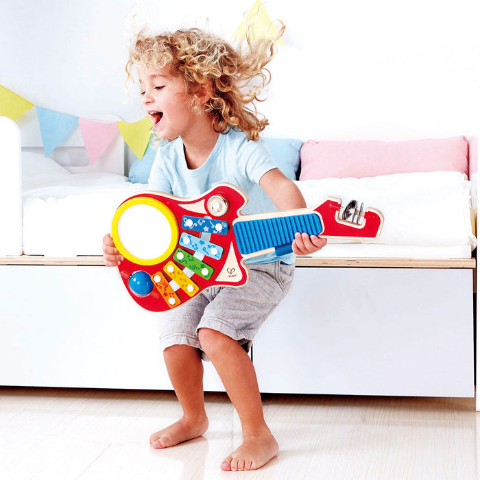 Hape 6-in-1 Guitar Toy Musical Instrument