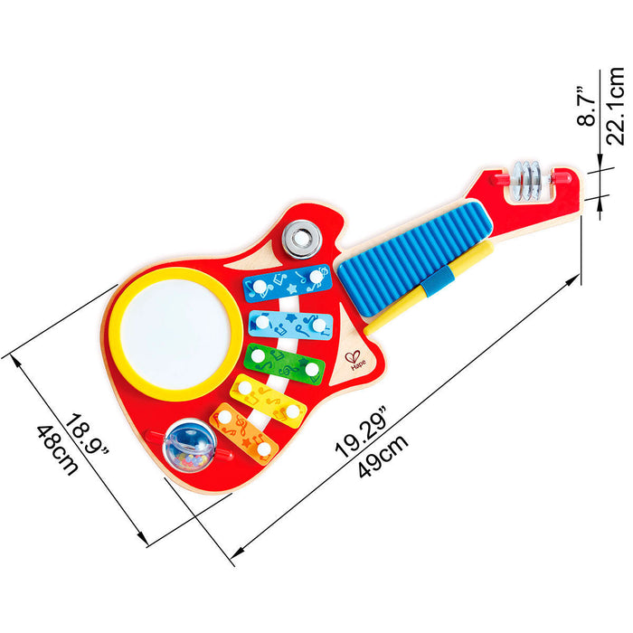 Hape 6-in-1 Guitar Toy Musical Instrument