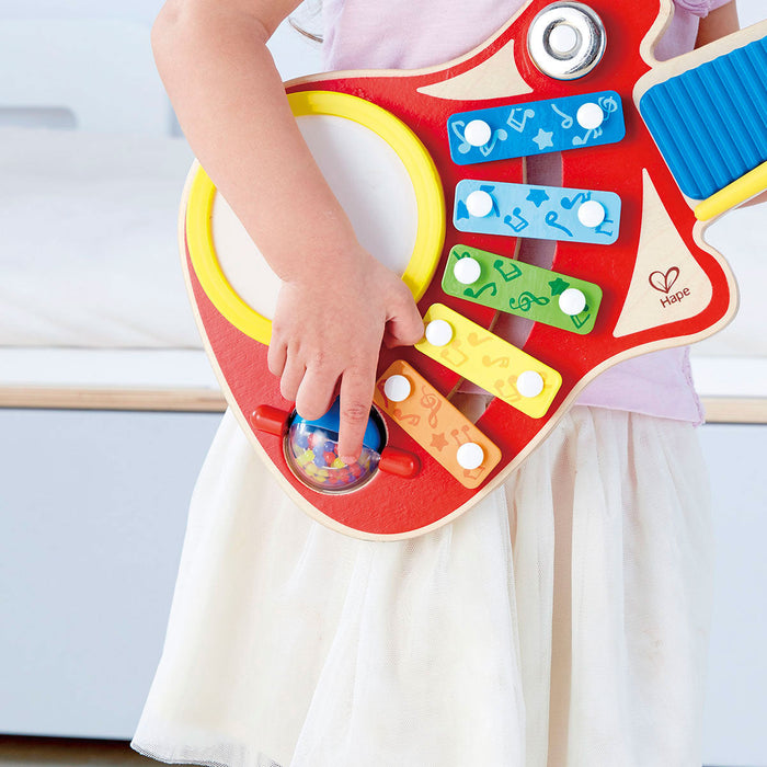 Hape 6-in-1 Guitar Toy Musical Instrument