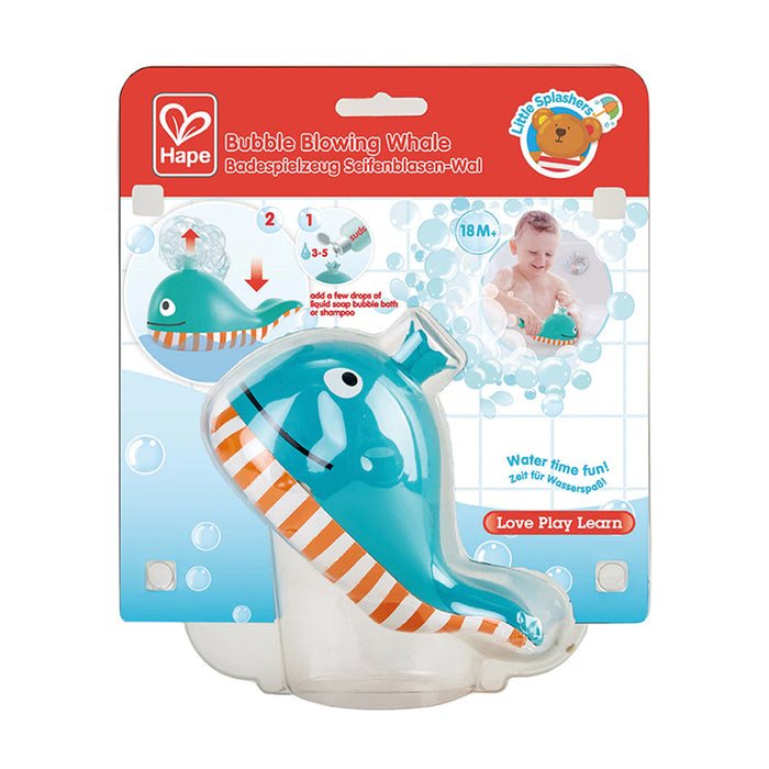 Hape Bubble Whale Bath Toy