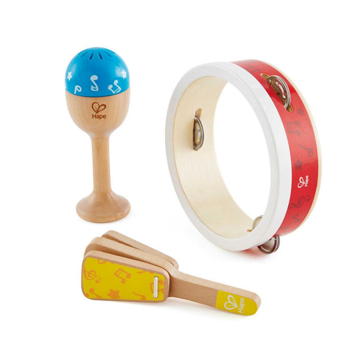Set De Percusión De 3 Piezas Para Niños Hape