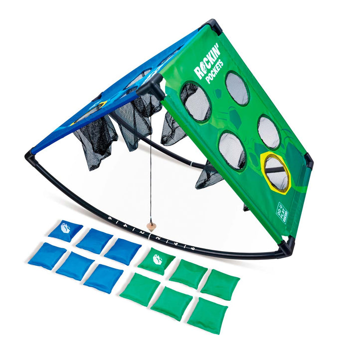 Rocking Pockets Do U Play Launch Game Hape