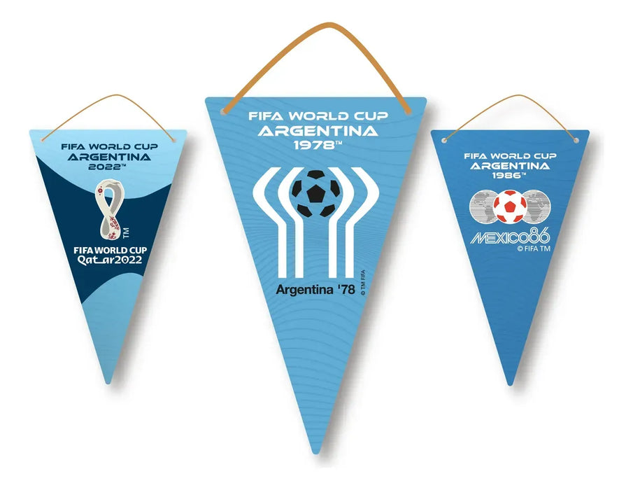 Banderines Fifa - Copa Del Mundo Argentina (Oferta)
